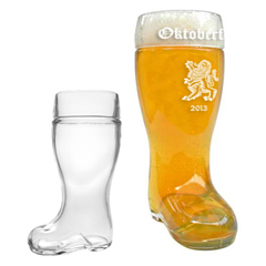 Beer Boot Bavarian Lion